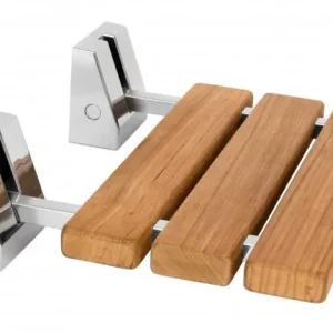 Stolica MINOTTI za tuš kabinu od tikovine