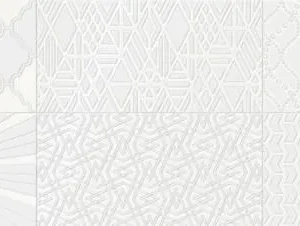 CAMALEONTE decor mix blanco brillo 20x60 B011 004 (Z)