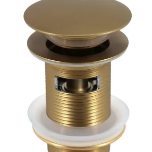 Podsklop sifona COPEN 5/4 sa prelivom brushed gold