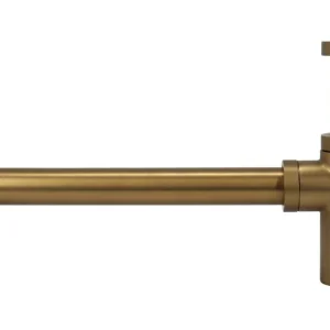 Sifon za lavabo COPEN 5/4 okrugli LUX brush gold