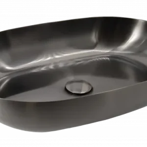 Metalni lavabo COPEN nadgradni 555x380x125mm gunmetal