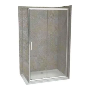 Stakleni paravan COPEN ATLAS PRO 1300x1950 hrom. staklo 6mm providno