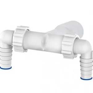 T račva za sifon STYRON sa dvapriključka za sudo mašinu fi40/32mm