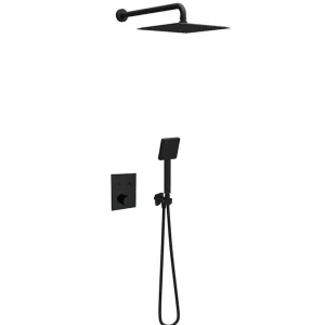 Termostatski set COPEN square matt black 1