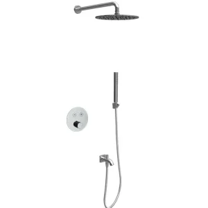 Termostatski set COPEN round hrom 2