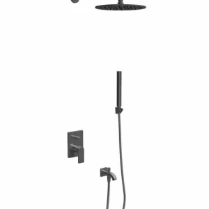 Ugradna baterija sa tuš setom 3 COPEN NOOK gunmetal