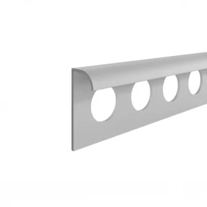 Al-lajsne spoljna obla 10mm. silver mat. 2.7m
