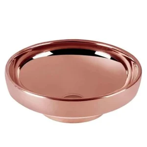 Lavabo nadgradni VITRA WATER JEWELS fi40cm bakarni