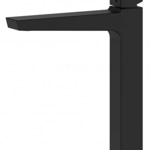 Baterija za lavabo MINOTTI QUADRA NEW visoka mat crna