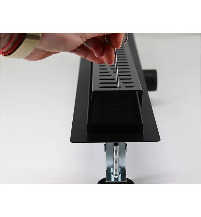 Tuš kanalica PROFIL M WAVE 600 teflon black - Slika 3