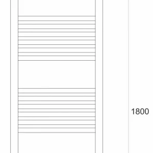 Sušač WARME WERRA 500x1800 mat crni